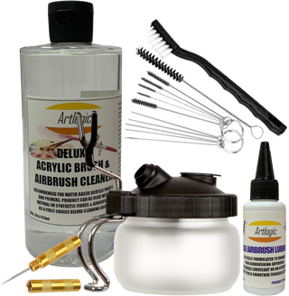 Airbrush Cleaning & Maintenance Kit