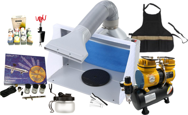 Ultimate Professional Airbrush Kit - Badger 155-7 Anthem