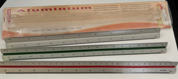 Ratio Scale Ruler 1/100 -1/600
