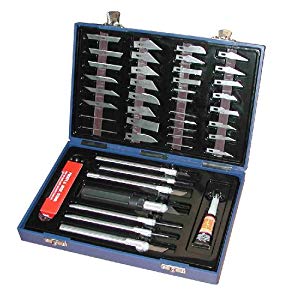44 Pc Precision Hobby Knife Set