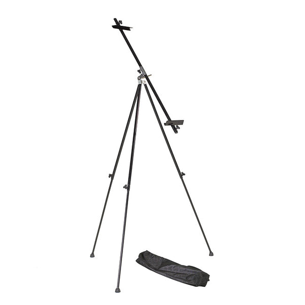 Artlogic Easel AC15131  WATERCOLOUR METAL EASEL BLACK & CHROME