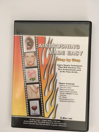 DVD   AIRBRUSHING MADE EASY by Stuart Vimpani