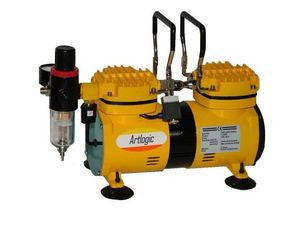 Artlogic Twin Cylinder Piston Compressor