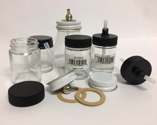 Bottles, Lids, Cover Assemblies, Gaskets & Colour Cups