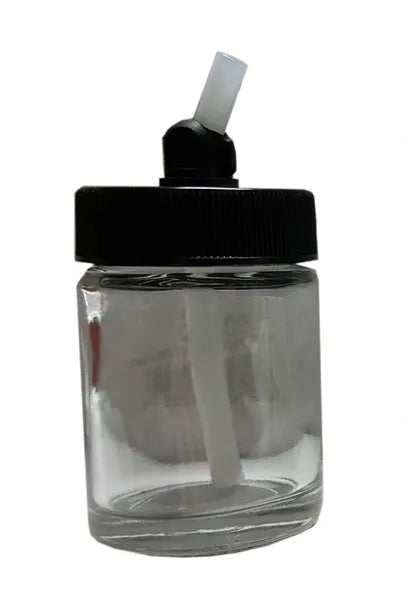 Badger 50-0055  3/4oz Clear Glass Bottle & Adaptor