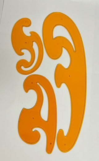 French Curve Set of 3
