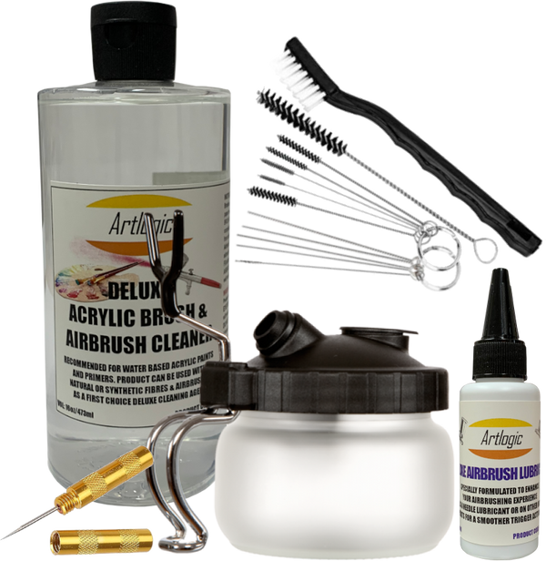 Airbrush Cleaning & Maintenance Kit