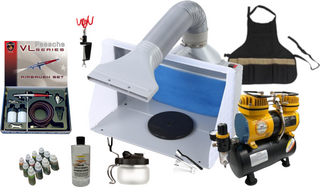 Ultimate Professional Airbrush Kit - Paasche VL-3AS