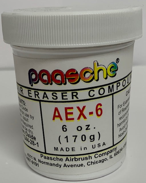 Paasche AEX-6 Fast Cutting Powder 6oz (170gm) Aluminium Oxide