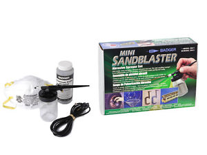 BADGER 260-1 Mini Sandblaster - Eraser Set