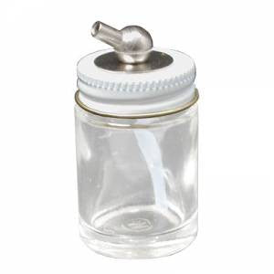 Paasche VL-1-OZ-6P 1oz Glass Bottle Assemblies - 6 Pack For Paasche VL/MIL/TS/SI Airbrushes