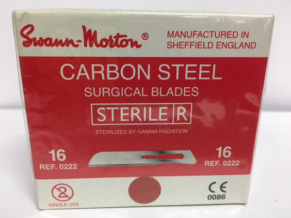 Swann Morton Blades #16 Pk 100