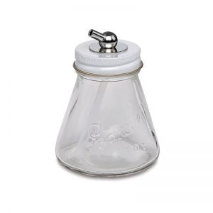 Paasche H-3-OZ Glass Bottle & Cover Assembly