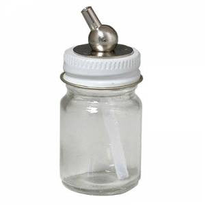 Paasche VL 1/2oz Glass Bottle & Cover Assembly